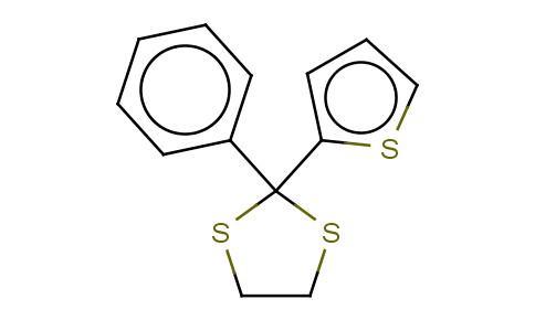1,3-DITHIOLANE, 2-PHENYL-2-(2-THIENYL)-